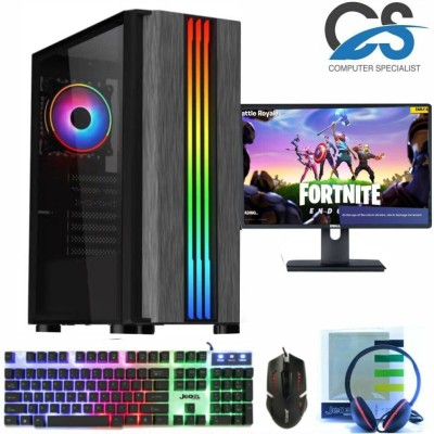 Refurbished CS Gaming PC Computer Bundle Intel Quad Core i5 16GB 1TB Win10 GT730 